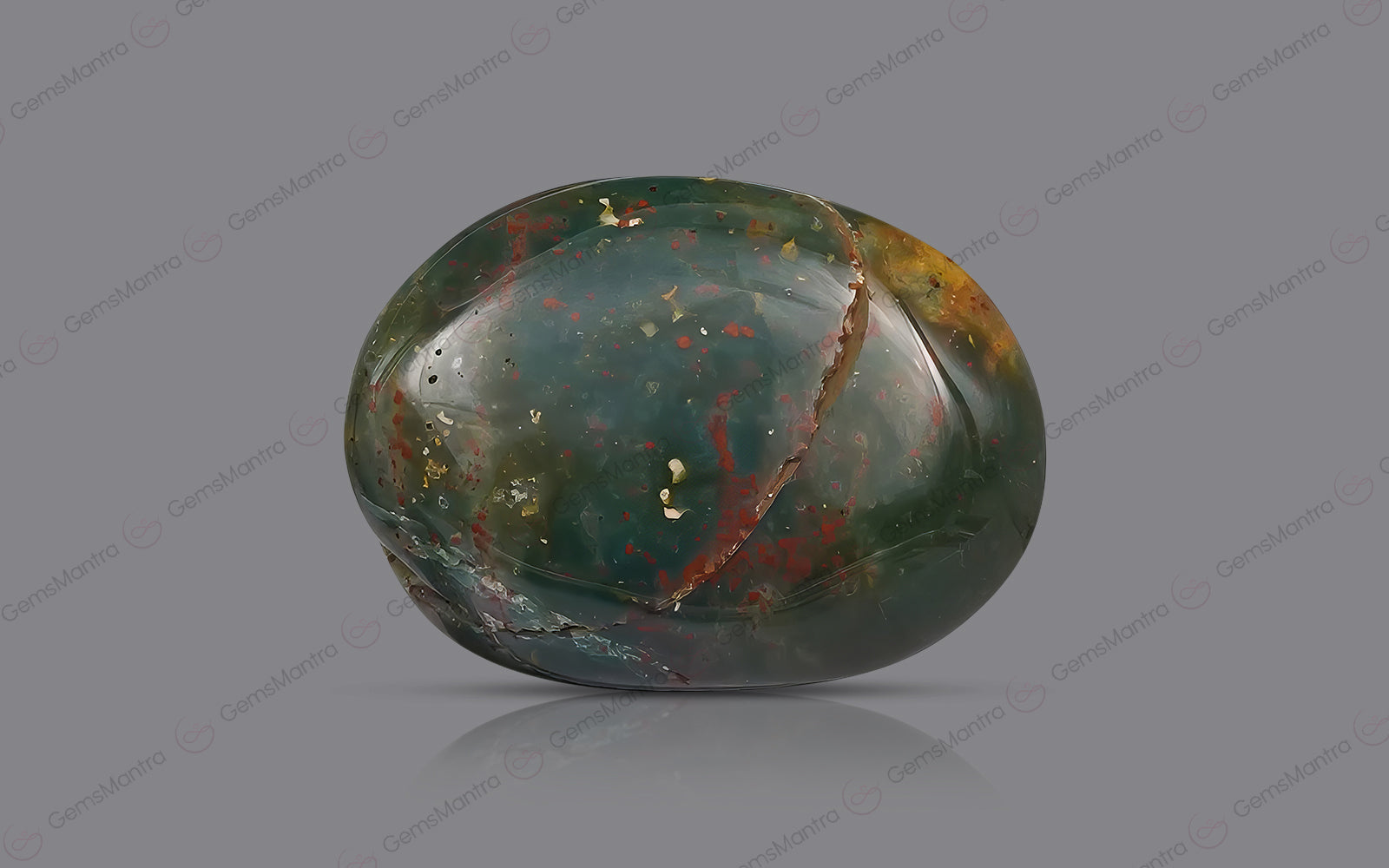 Bloodstone – 10.82 Carat / 11.9 Ratti [GM00123]