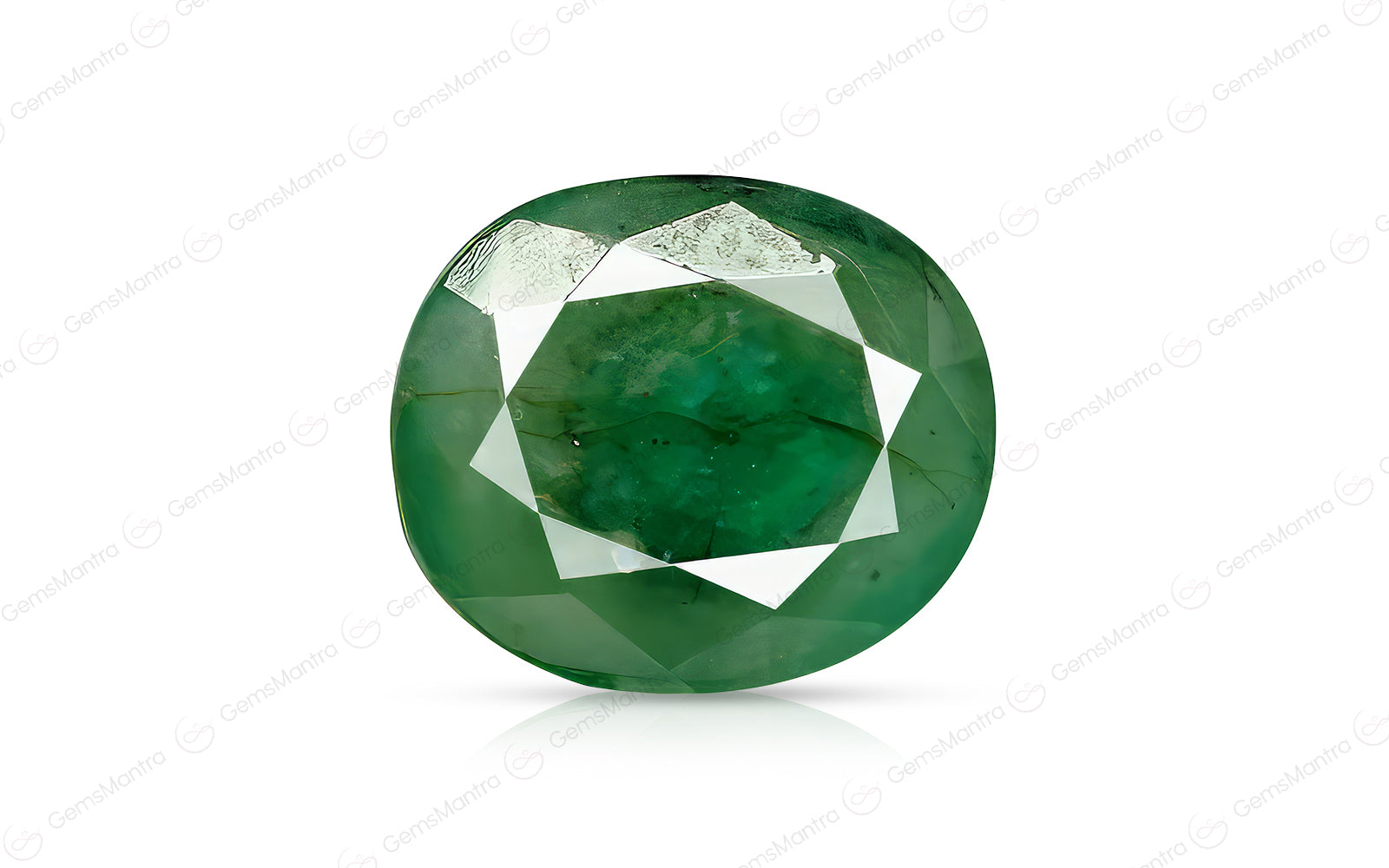 Brazilian Emerald (Panna) – 4.03 Carat / 4.4 Ratti [GM03563]