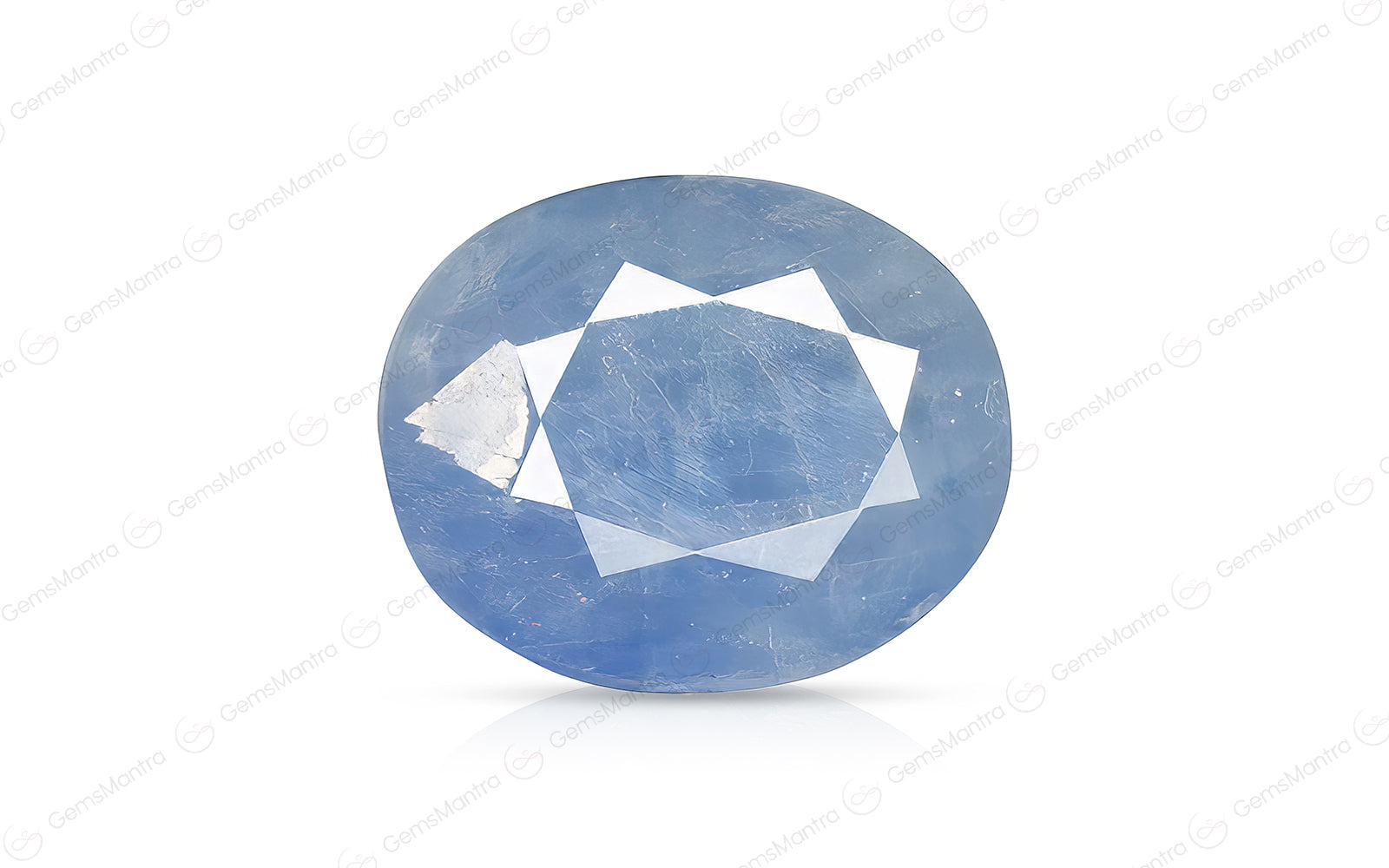 Ceylon Blue Sapphire (Neelam) – 8.07 Carat / 8.9 Ratti [GM07140]
