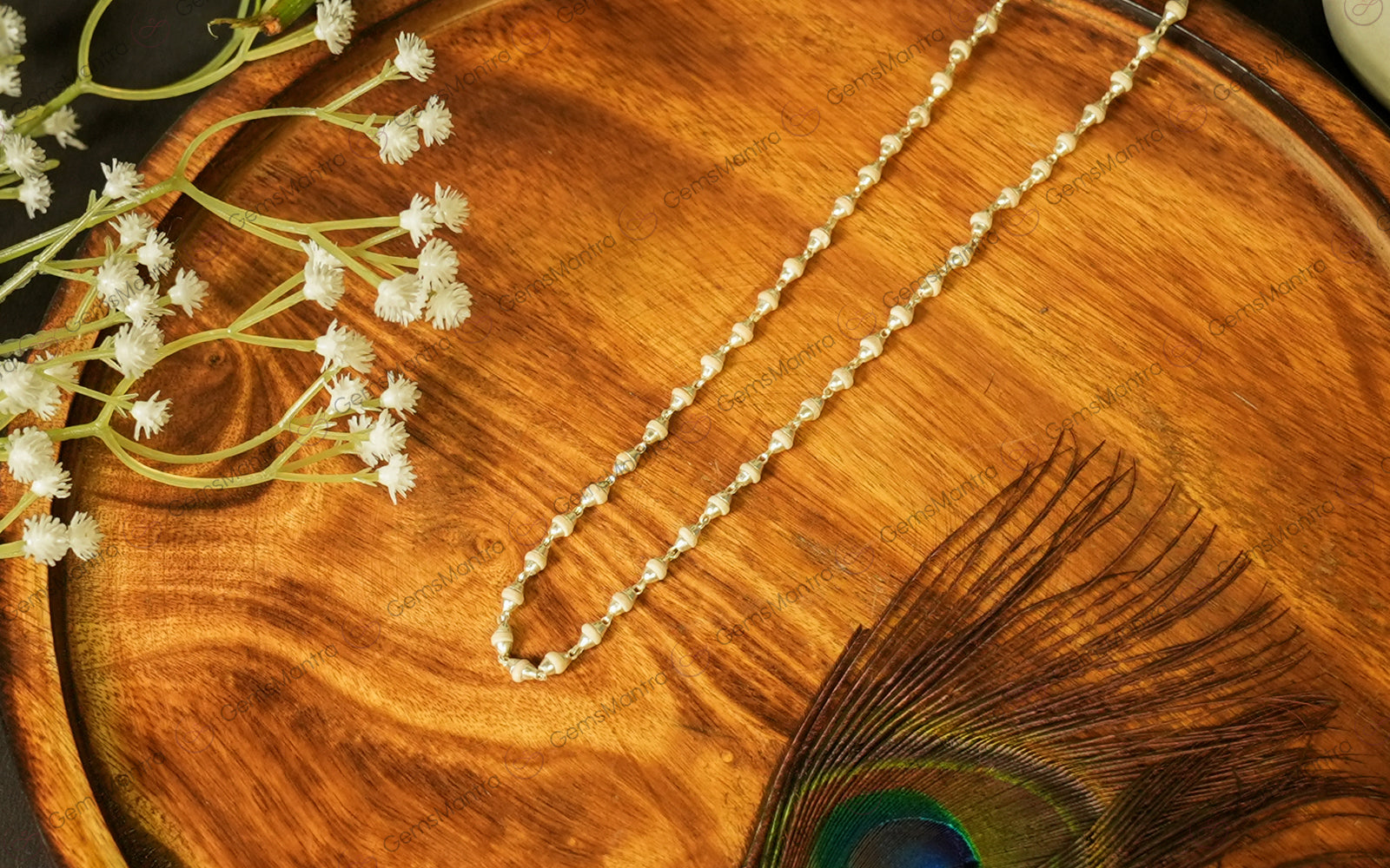 Tulsi Mala Silver – for Japa (TM0026)