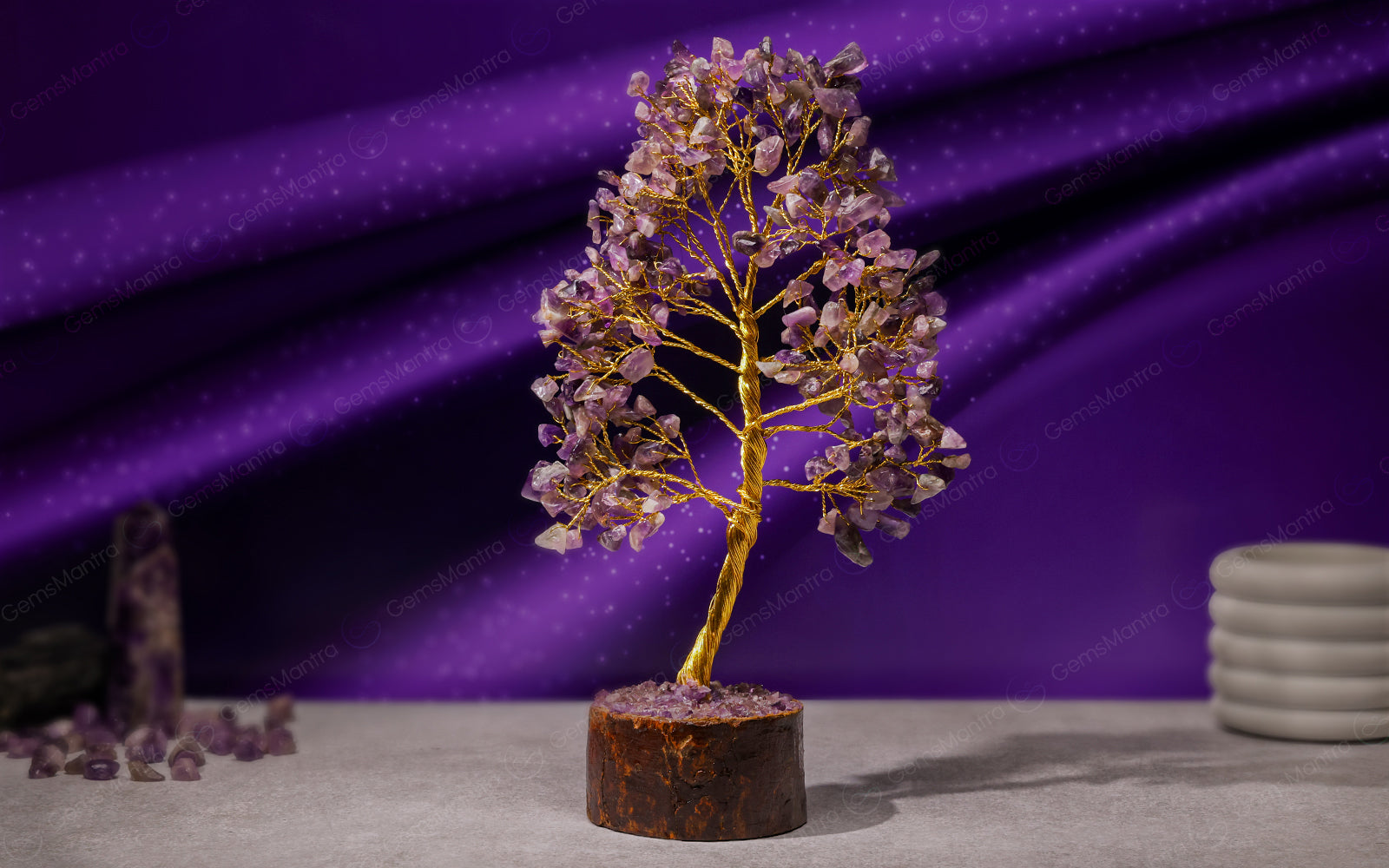 Amethyst Crystal Tree – Large, for Vastu