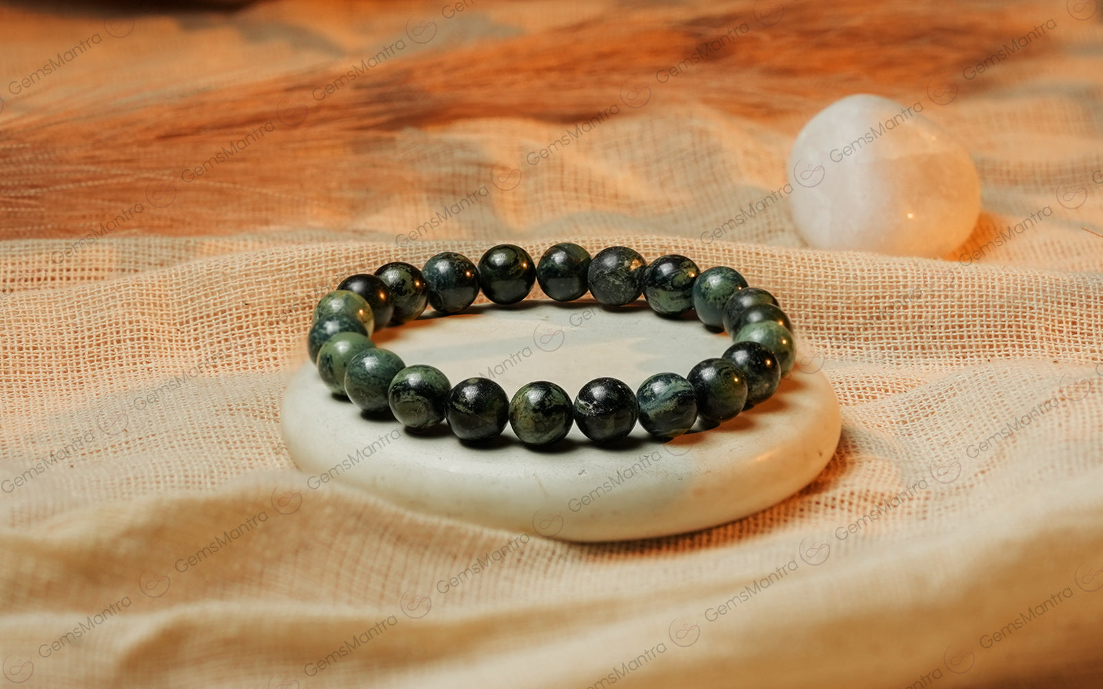 Kambaba Jasper Bracelet – Peace, Grounding & Growth
