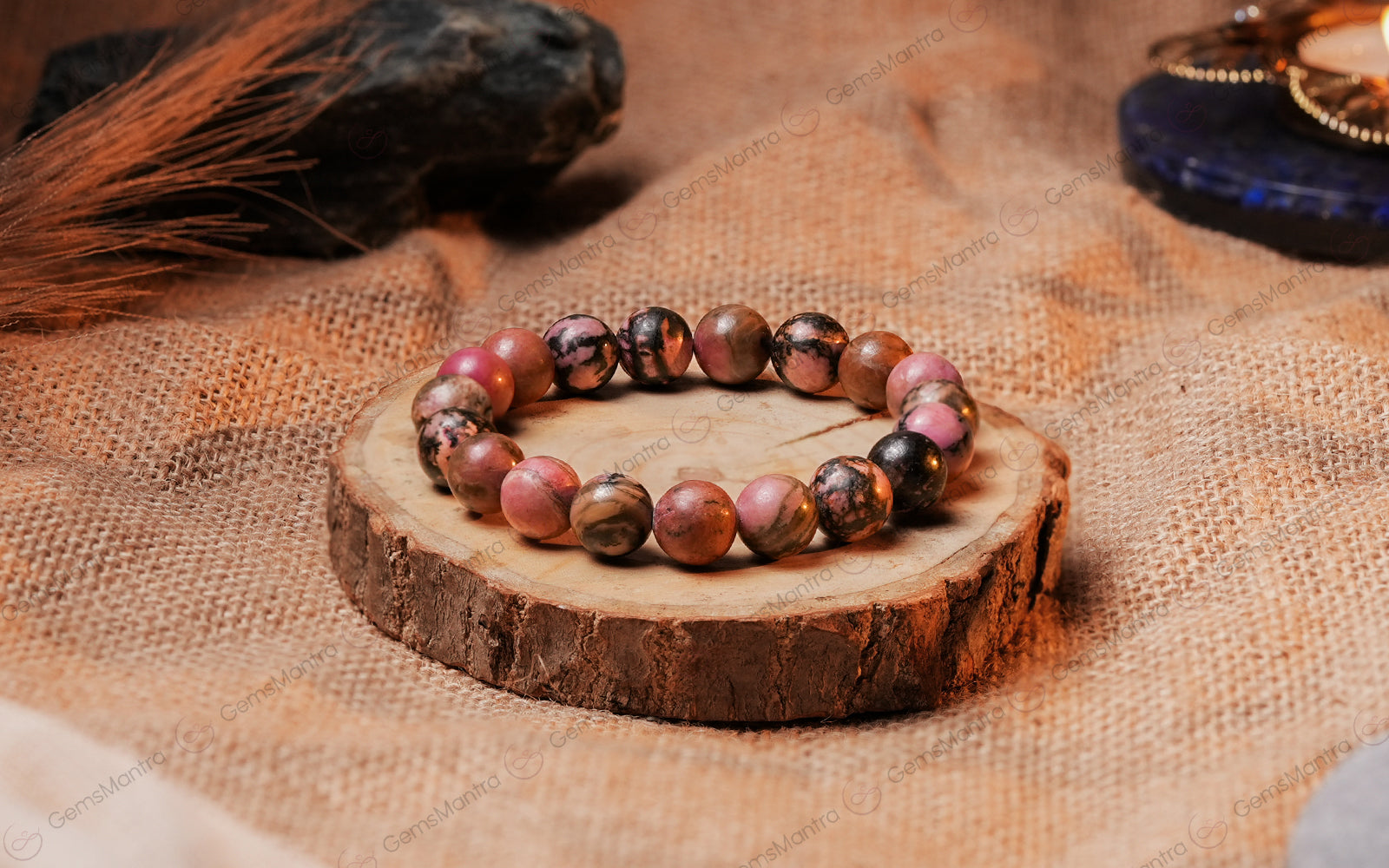 Rhodonite Bracelet for Women – Love & Emotional Balance