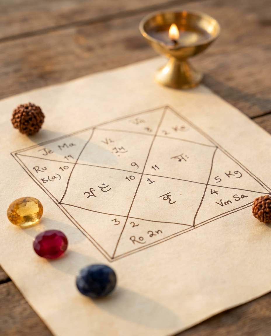 Senior Astrologer Consultation — 30 Minutes (Gemstone & Rudraksha Recommendation)