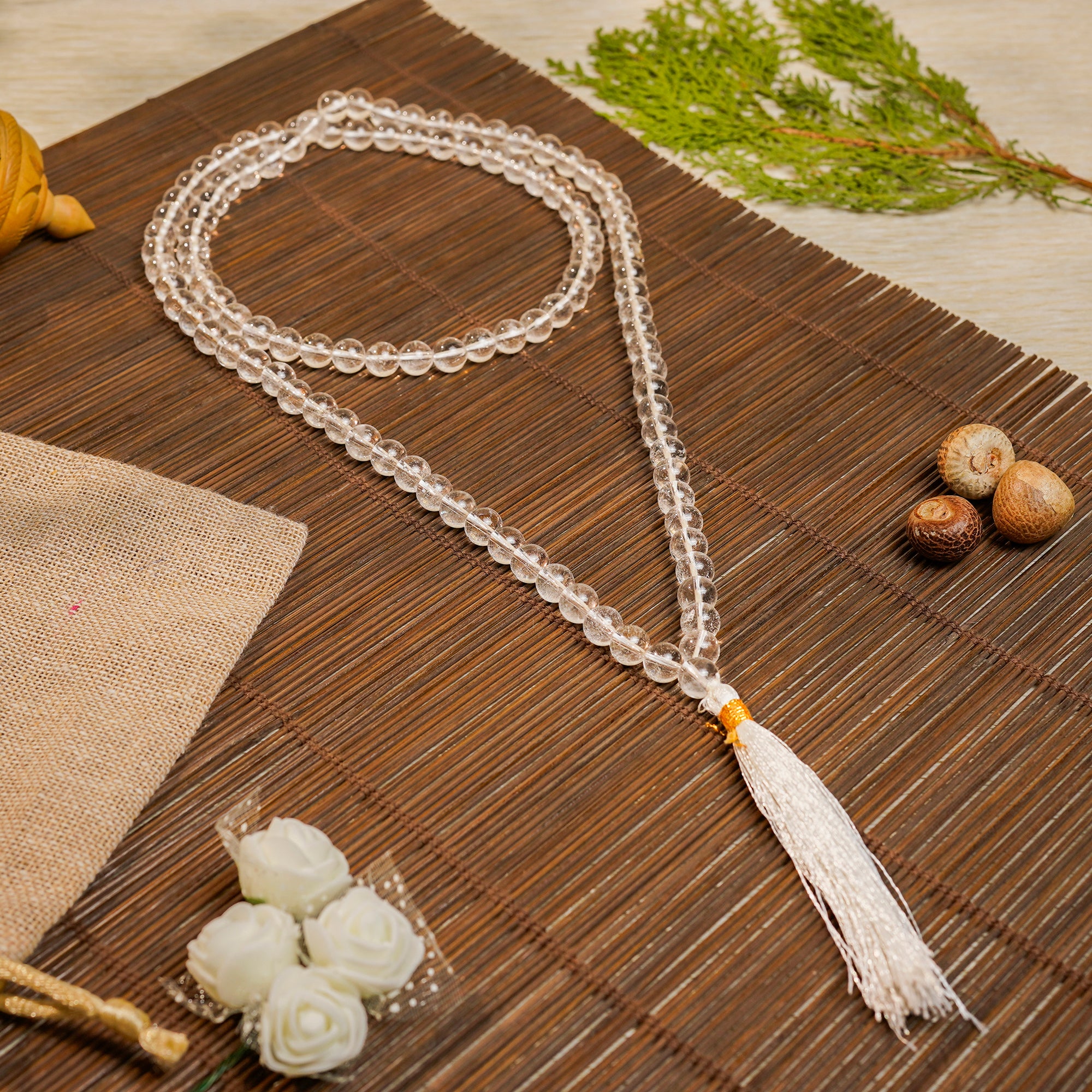 Sphatik (Crystal) Mala
