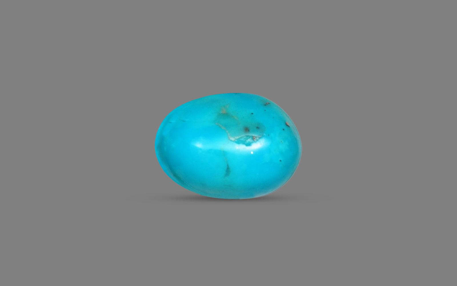 Turquoise (Firoza) – 7.73 Carat / 8.5 Ratti [GM09878]
