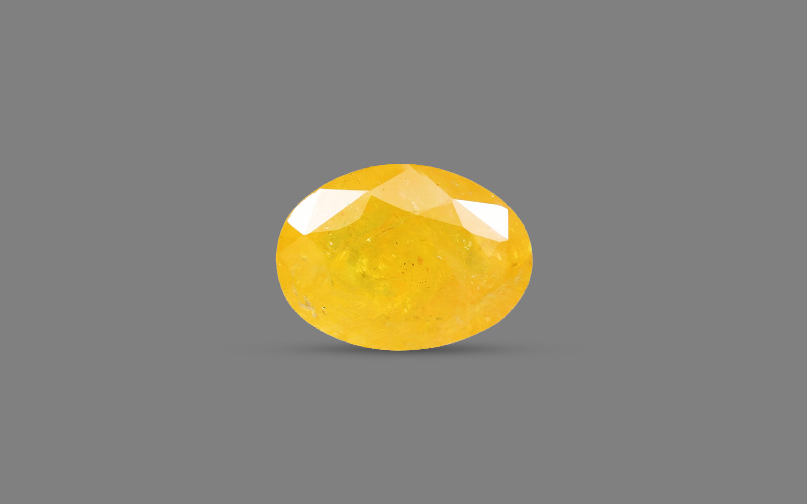 Yellow Sapphire (Pukhraj) – 8.8 Carat / 9.7 Ratti [GM10022]