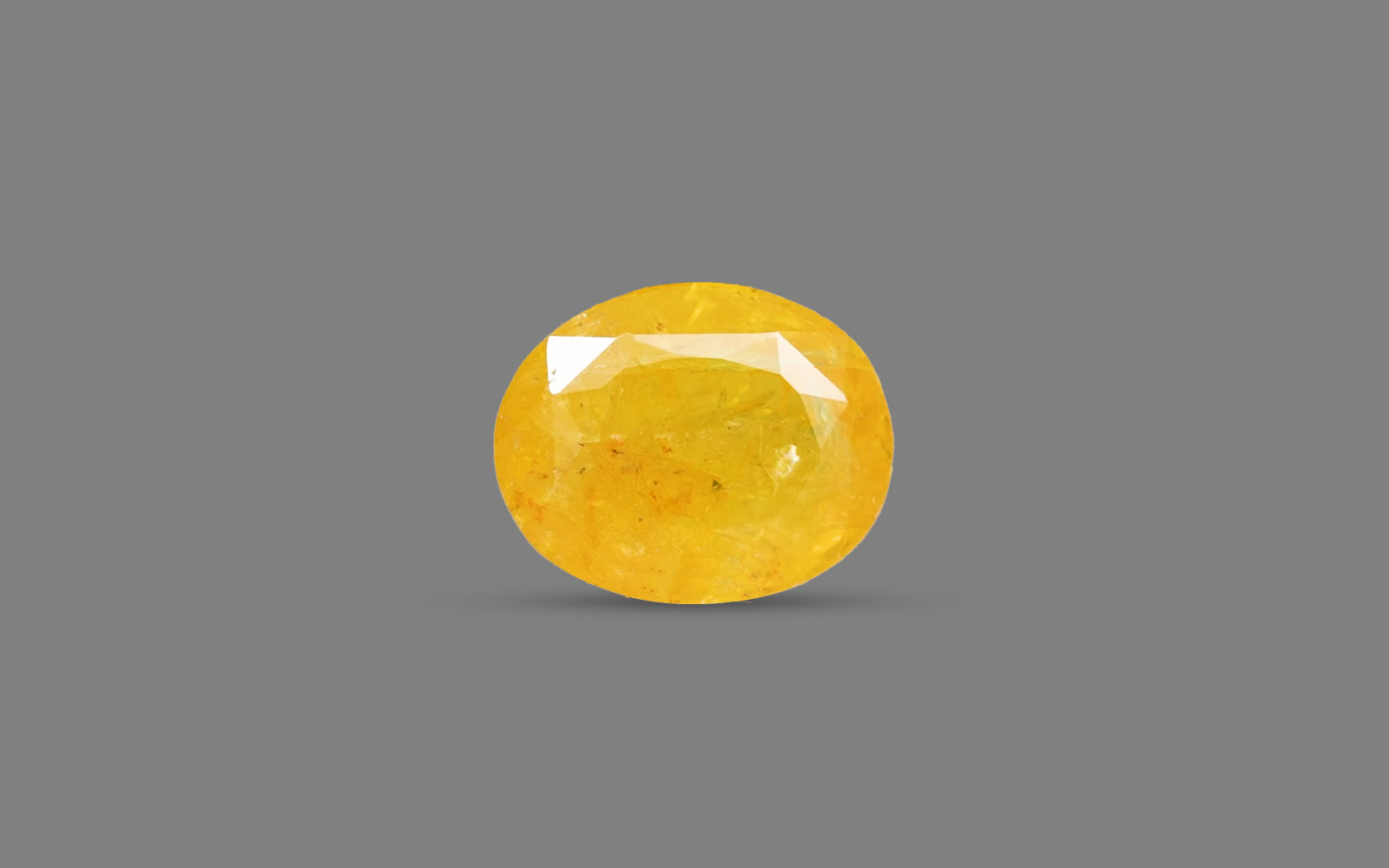 Yellow Sapphire (Pukhraj) – 4.75 Carat / 5.2 Ratti [GM10024]